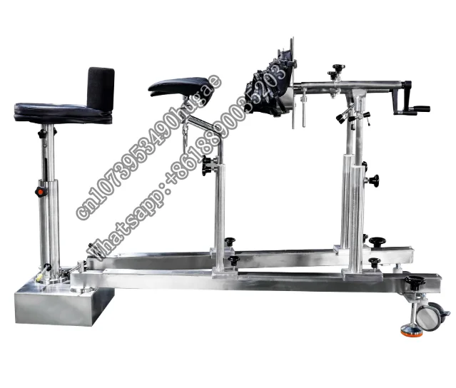 

Medical Equipment Orthopedic Extension Traction Frame/Steel Orthopaedic Frame Operating Table