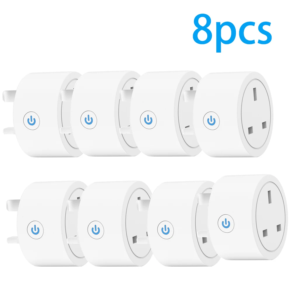 WIFI UK Socket 8 Pcs