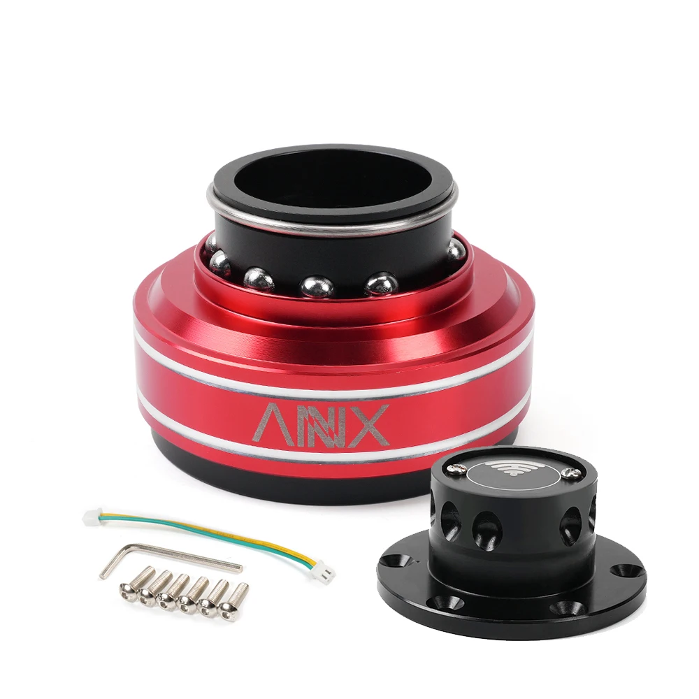 rig  moja   23㎝ RASTP-6 Hole Racing Simulator Game Steering Wheel Quick