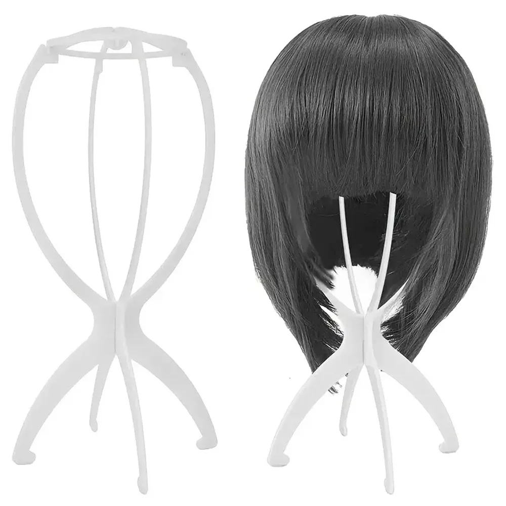Collapsible Wig Stand Set - Stable Hairpiece Holders
