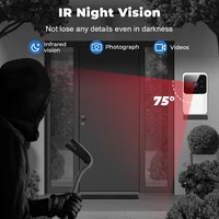 2026 Wireless Smart Video Doorbell, 2.4G WiFi Home Security Camera, 2-way Audio, Night Vision, Battery, Secure Home Monitoring 5