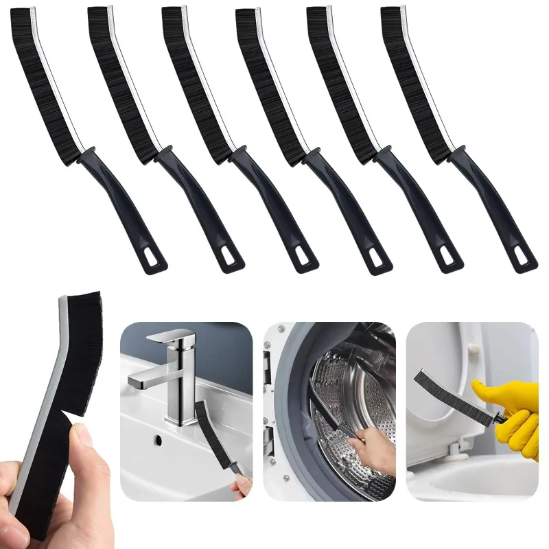 3-teiliges Fugenreinigungs-Bürstenset – Biegbare Spaltenbürsten Für Küche, Bad, Fensterrahmen