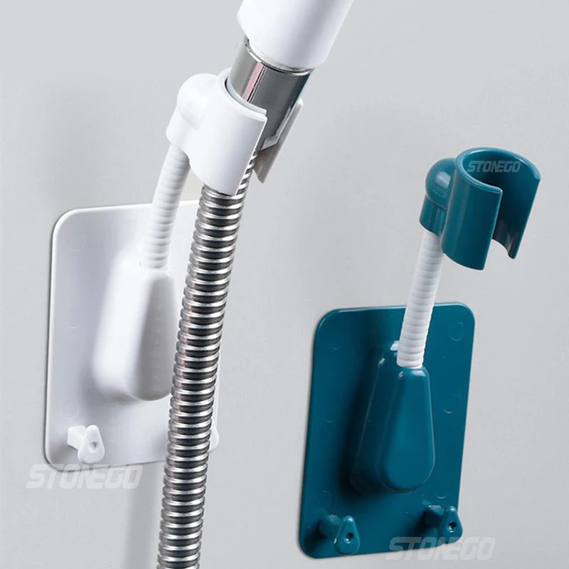 Universal 360° Shower Head Holder Adjustable SelfAdhesive Showerhead
