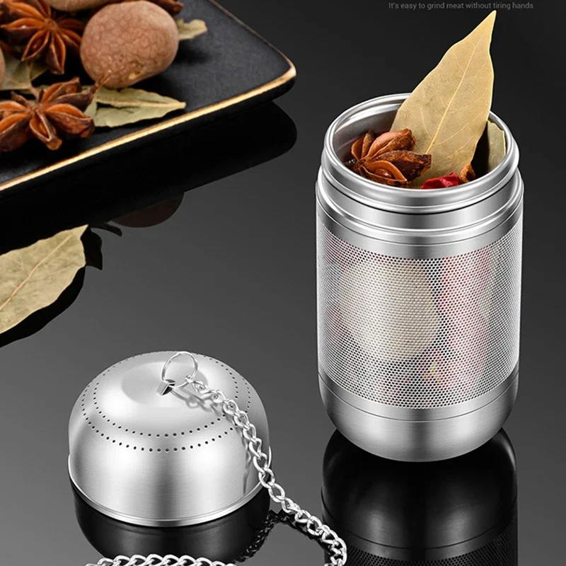 316 Stainless Steel Tea Infuser Braised Pork in Hot Pot Cooking Spice Strainer Teapot Fine Mesh Coffee Filter Kitchen Accessorie