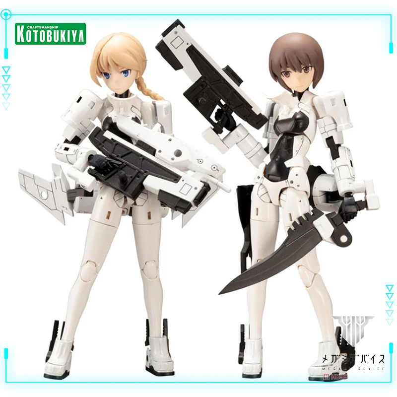 

Kotobukiya Original Genuine Megami Device KP406X WISM Soldier Assault Scout Action Figures Mecha Musume Assembled Model Kits Toy