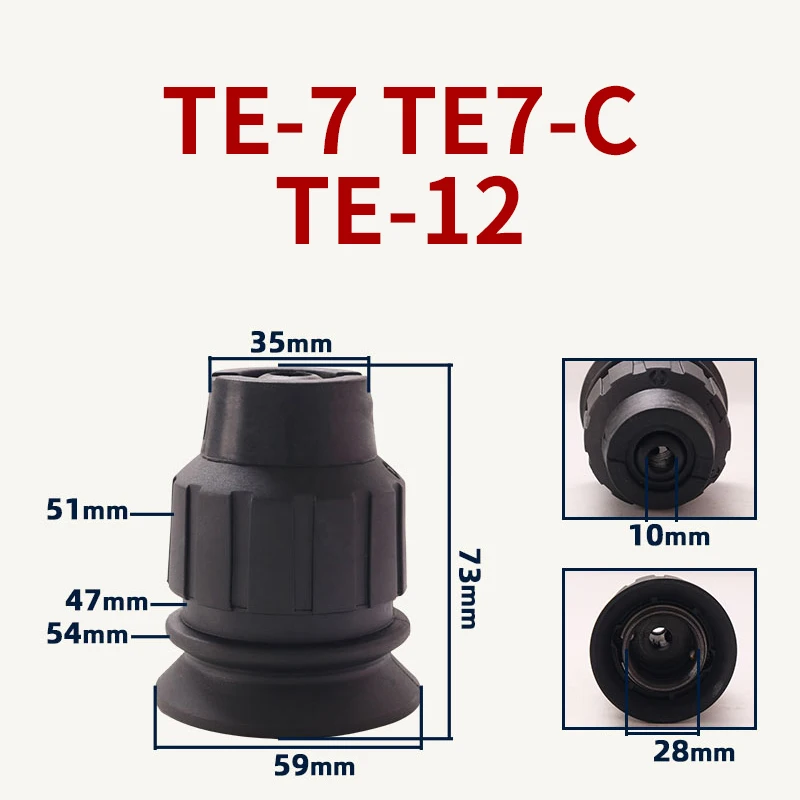 Collet for Hiltt TE-7 TE-7C TE-12 Electric Hammer Electric Pick Collet Assembly Collet Head Bushing Replacement Parts