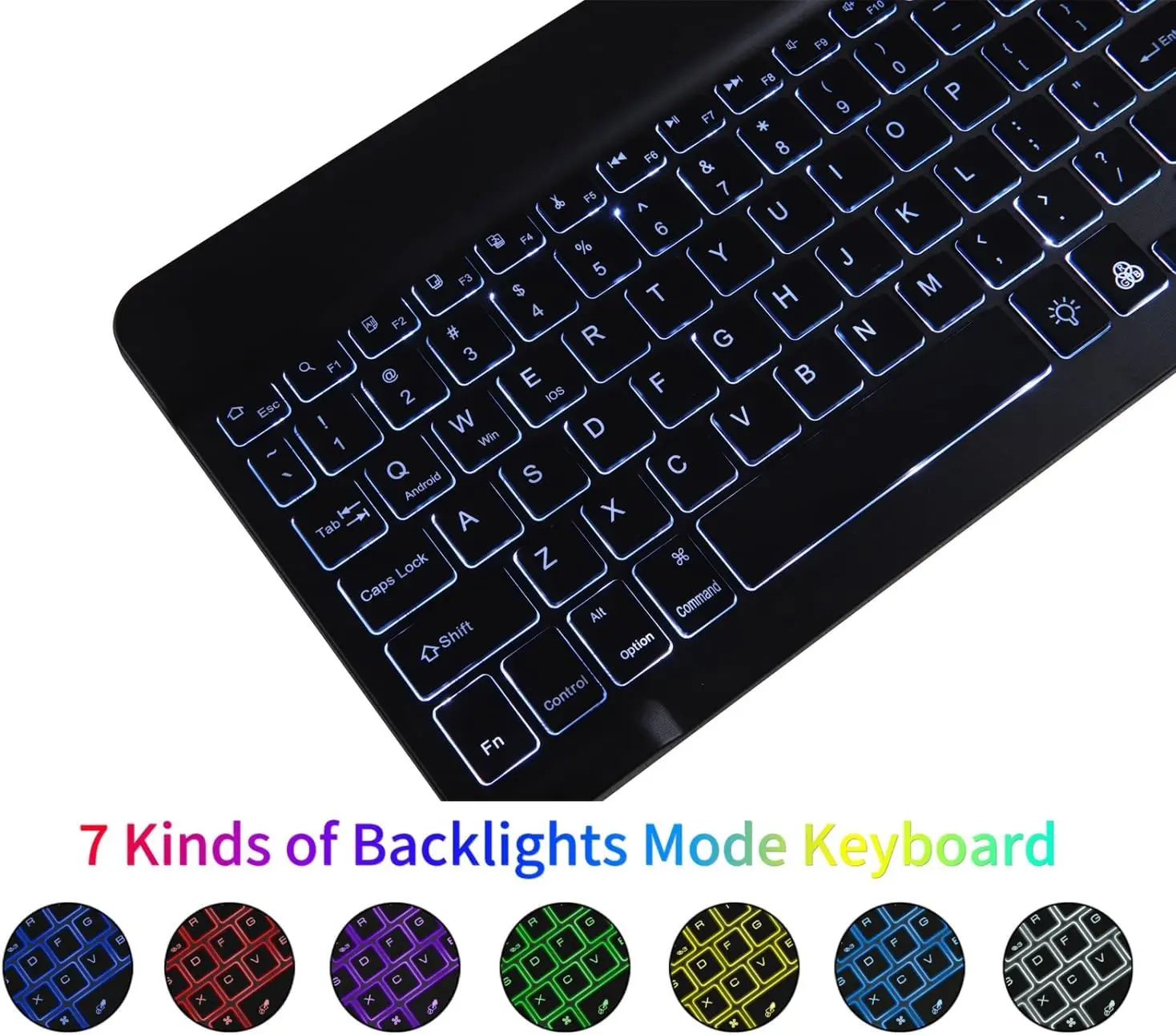 Premium Detachable Backlit Keyboard Case