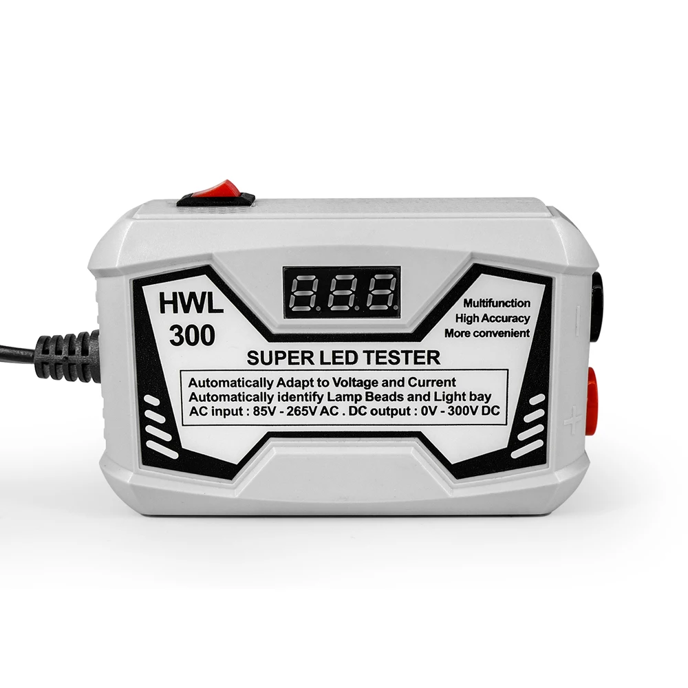 Multipurpose LED Strips Lamp Beads Test Tool 0-300V Output 18W LED Lamp TV Backlight Tester TV Maintenance Detection Device