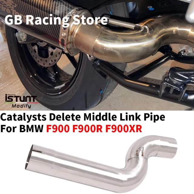 スリップオン・サイレ オートバイの排気修正されたマフラー触媒ミドル