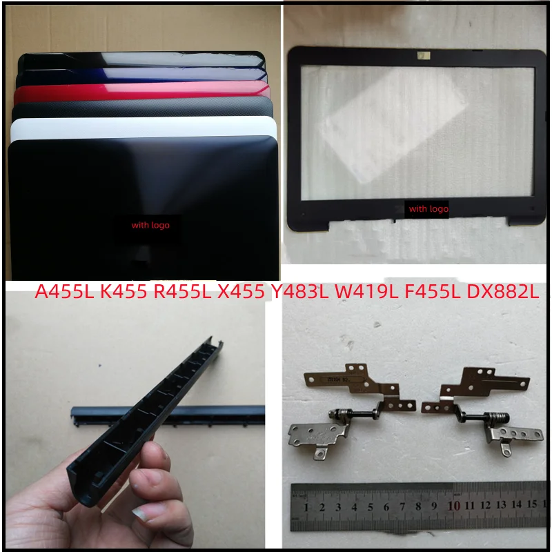 New LCD Back Cover Screen Lid Cap Topcase Bezel Frame Housing Case For