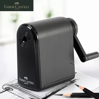 Faber-Castell Schizzo Pittura a carboncino Speciale temperamatite a manovella di grande capacità per studenti di schizzi d'arte