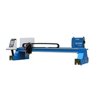 China gantry type CNC plasma cutting machine for aluminum/iron/steel/metal sheets cutting 1