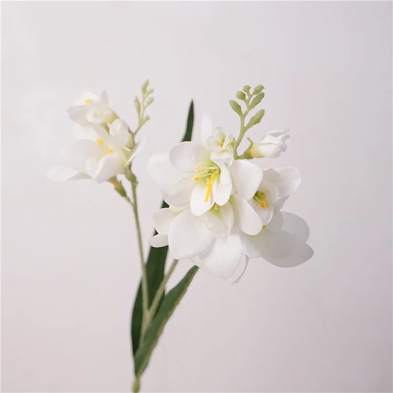 Luxury Real Touch Snow Orchid