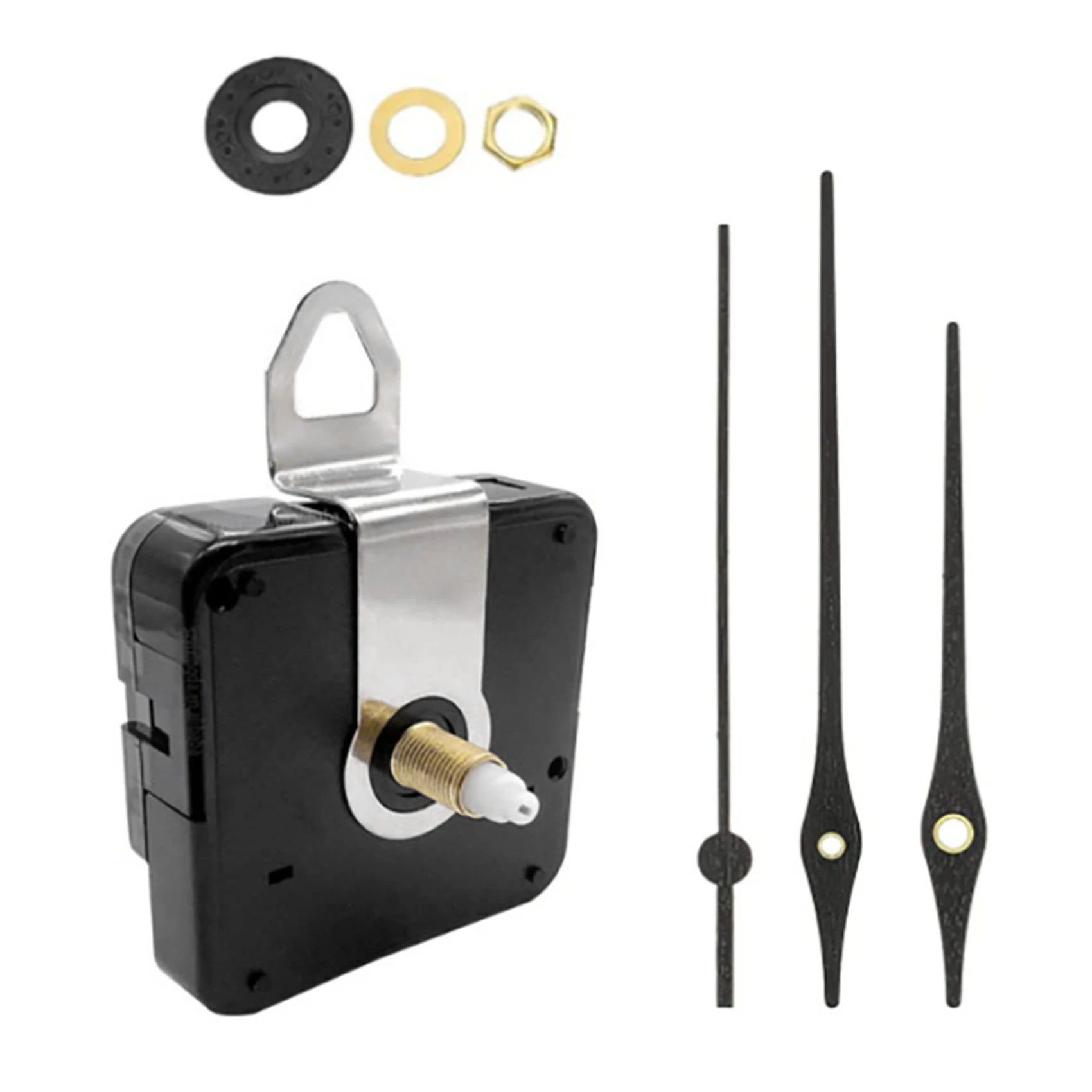 

DIY Quartz Movement Wall Clock Kit with Walnut Wood Hands for 12 Inch Clock Mechanism Replacement Parts Tool 20mm, A