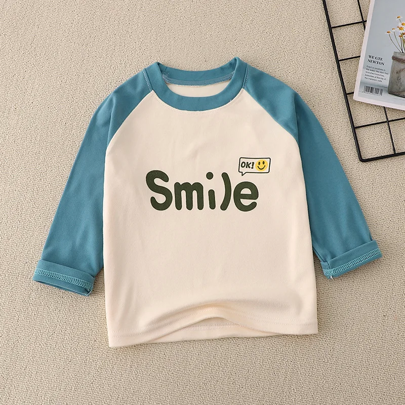 kids clothes Children's Clothing Boys Girls T-Shirt Cartoon Tops Long Sleeve Baby Clothing Autumn Winter  Print Sweatshirt