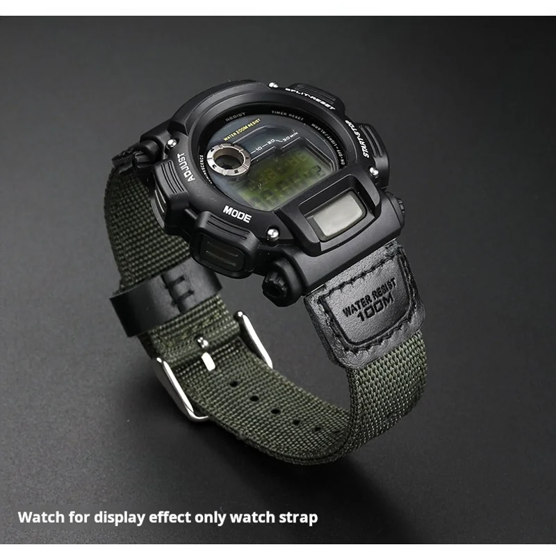 Modified Nylon Sports Strap For Casio Dw-9052 Dw-9050 9051 Dw-9000
