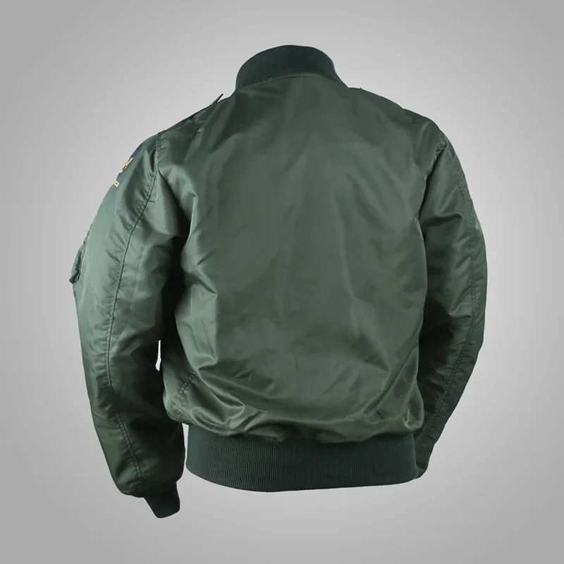 Reproduction USAF L-2B Flight Jacket Men's Military Lightweight Windbreaker 2