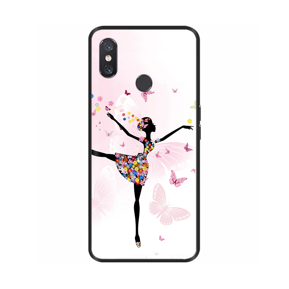 Stylish Soft Silicone TPU Phone Case - Painted Design Protective Cover & Bumper Coque