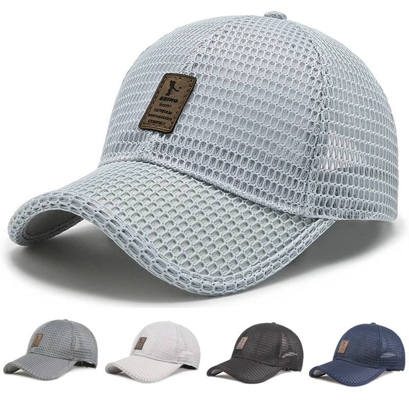 thumbnail image 2 of Aeromesh Sport Cap Wearstead Stead Hat, Adjustable Lightweight Breathable Mesh Cap For Men, Quick-Dry 2 of 11