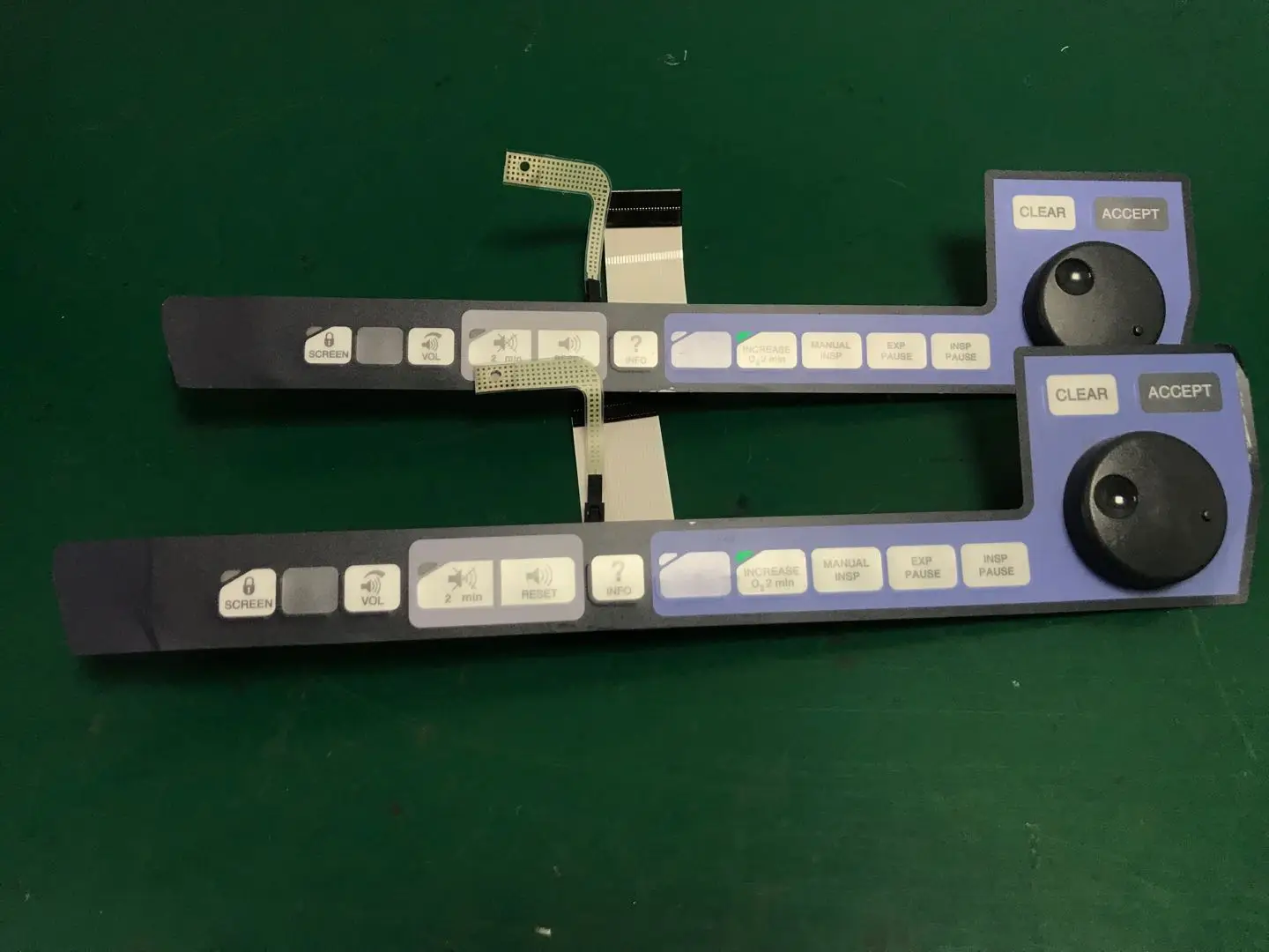 

10.4 FRU Keyboard GUI COMMS Key Specs. Item 10004505 for 840 Ventilator