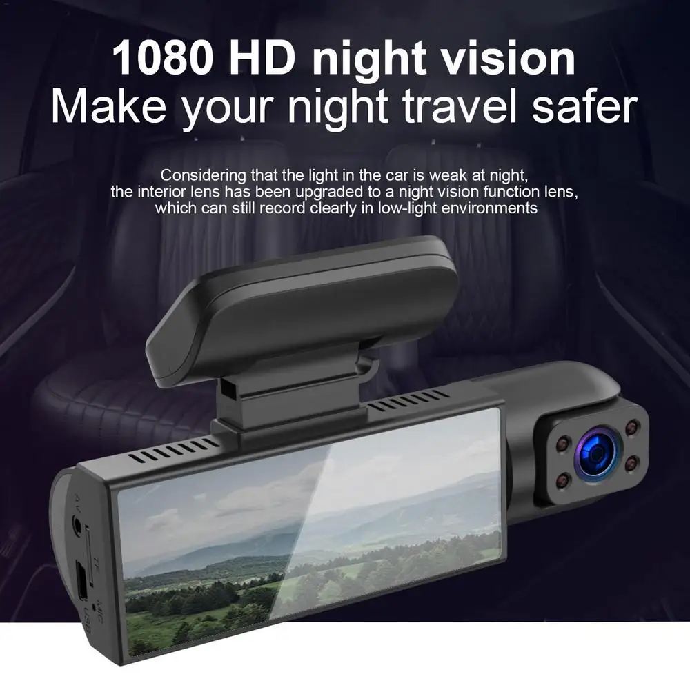  ķ  ڵ DVR  ī޶, 1080P Ǯ HD ̺  , ڵ ߰ ð  ,  ڽ 
