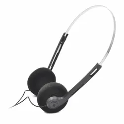 Retro Nostalgic Wired Earphones - Classic Design with Vintage Vibes (Black)