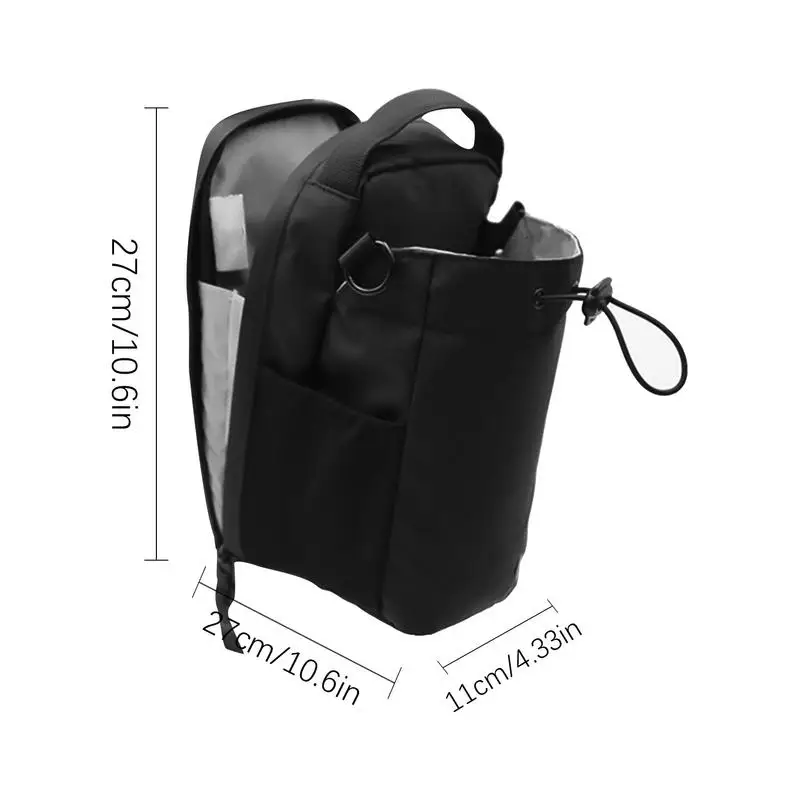 Magnetic Gym Bag Large Capacity Magnetic Carrier Bag With Phone Pocket Portable Gym Water Bottle Pouch Gym magnetic kettle bag 6