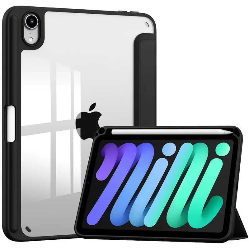 Enhanced Magnetic Smart Case with Pencil Holder