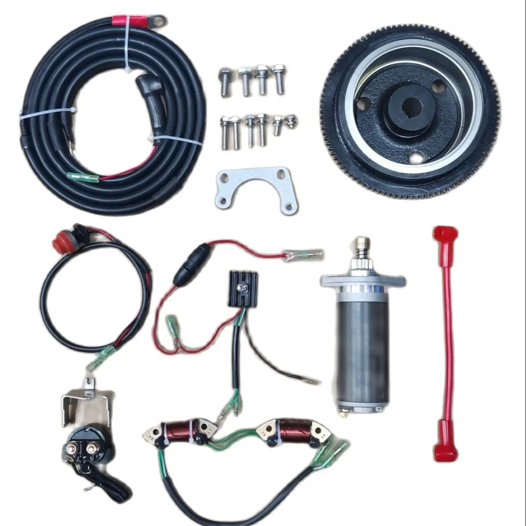 ELECTRIC START KIT FOR MERCURY TOHATSU 9.8 HP 9.9HP 12HP 4 STROKE