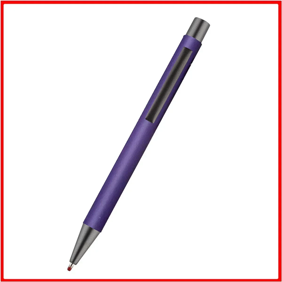 Penne Personalizzate Con Stilo – Incisione Nome/Logo – Colore Viola – Da 2 A 500 Pezzi