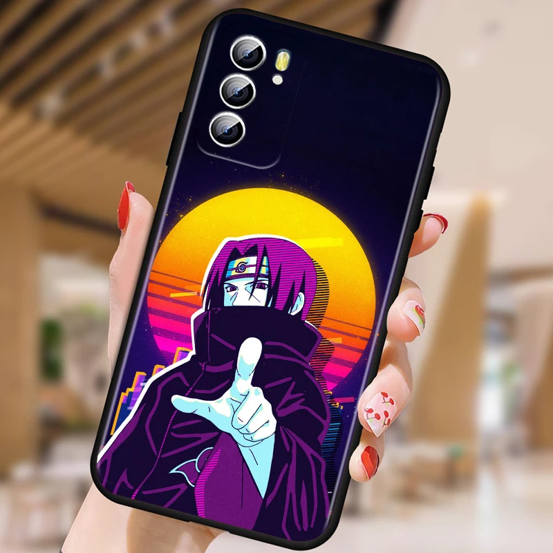 Fashion Kakashi Naruto For OPPO Reno 7 6 5 4 3 SE Z F Pro Plus 4G 5G Black Phone Case Silicone Cover Soft Shell Funda Capa