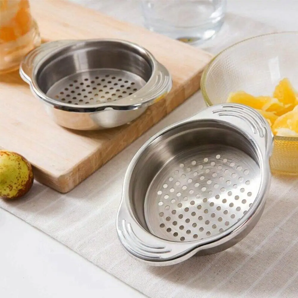 Food Can Strainer Food Grade 304 Steel Sieve Tuna Press Lid Oil Can Remover Drainer Tools Colander Kitchen H2G8 1