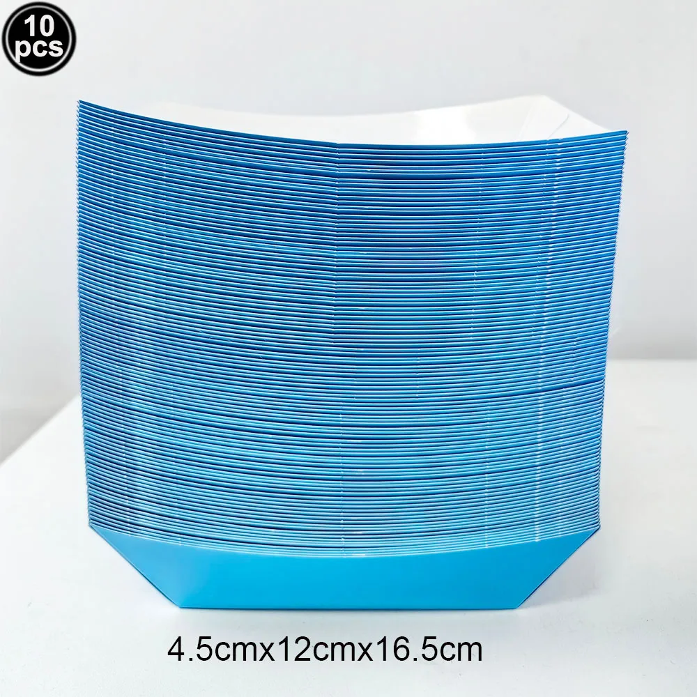 Light Blue Party Supplies Set: Disposable Plates, Cups, Tablecloth, Balloons & Foil Curtain for Baby Shower or Boy's Birthday Decor