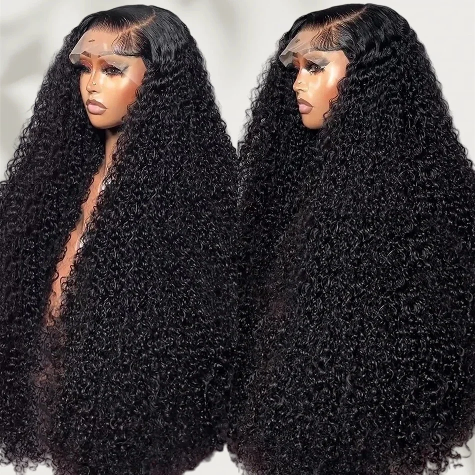 Parrucca Deep Wave con raccordo centrale per donna - immagine 4