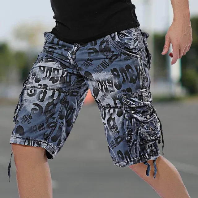 Shorts Homme Camouflage été 2025 - Grande Taille Décontracté - Sport Extérieur - Tissu Respirant