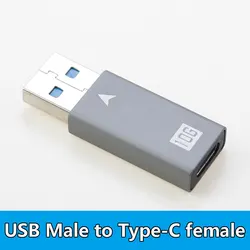 Aluminum Alloy Fast - Charging USB - A to Type - C Adapter (1piece)