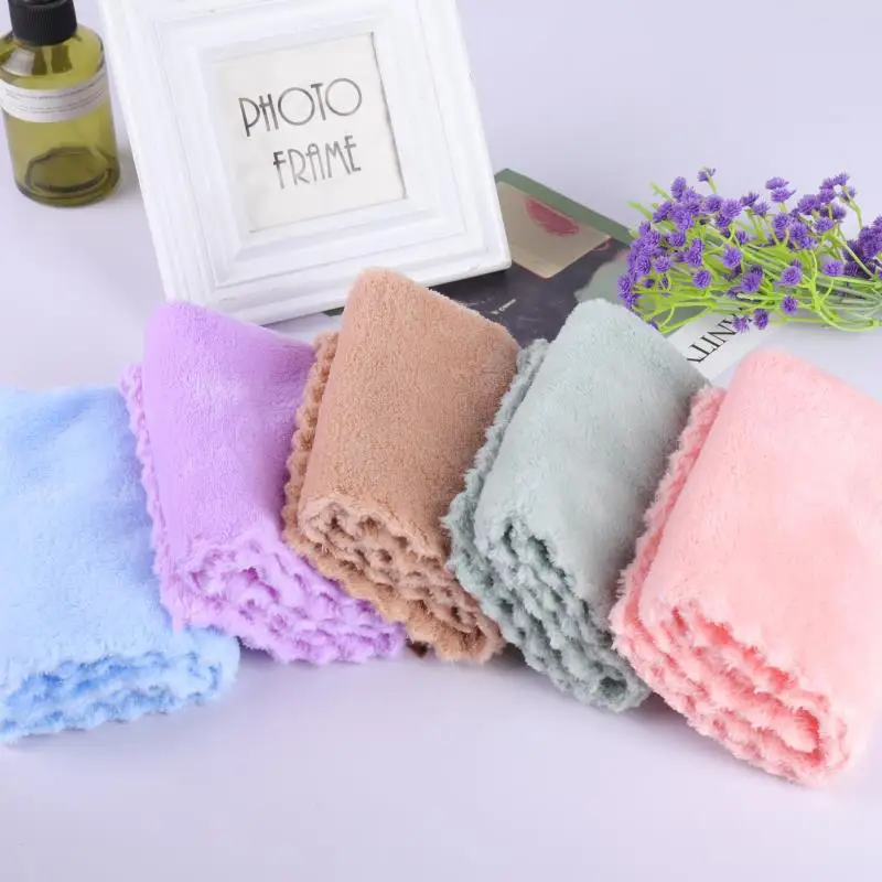 

Hot-Selling High-Density Coral Fleece Small Towel - Soft Absorbent Luxury for Ultimate Comfort