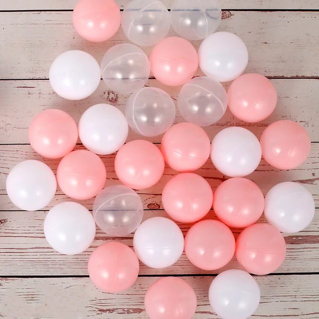 50pcs Ocean Balls for Kids 1.6inch Swim Pit Toys BPA-free Colorful Fun Balls Crush Proof Macaron Ocean Balls for Decoration Toy 5
