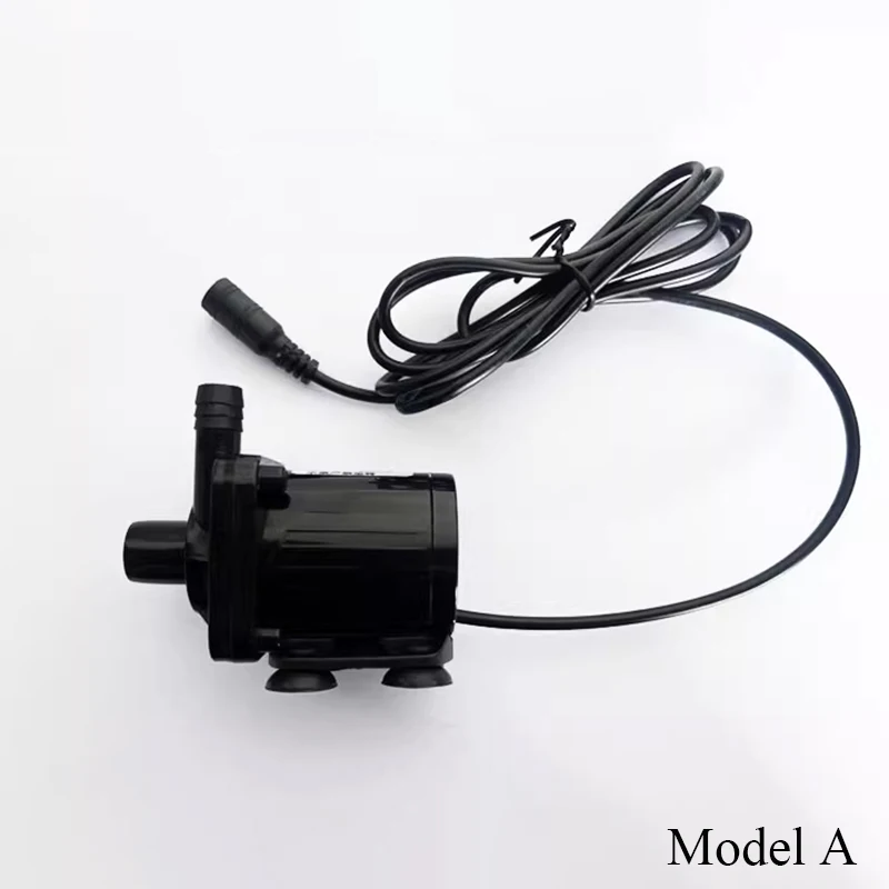 12V 마이크로 브러시리스 워터 펌프 8W/15W 방수 순환 필터 (분수, 어항용) 2.5m/3.5m 최대 헤드
