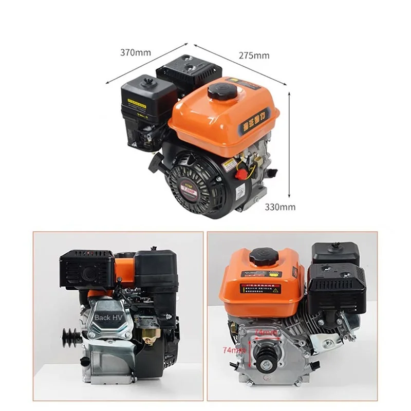 NF 5KW 170F gasoline engine single-cylinder four-stroke micro-cultivator spraying machine agricultural water pump air-cooled