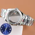9-dial silver case