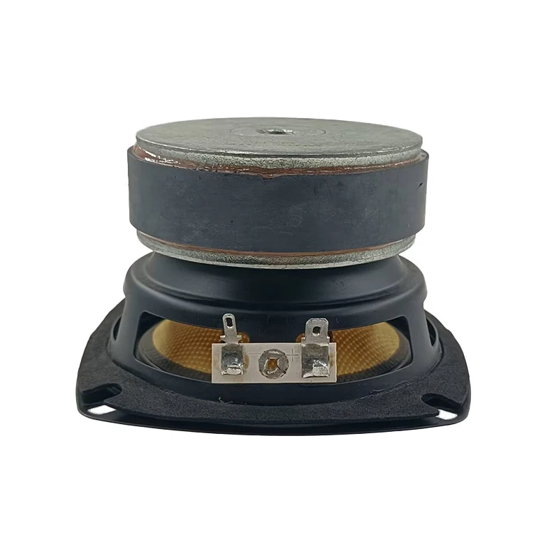 1pcs 4 Inch Mid Bass Speaker 4 Ohm 40W Fiberglass Basin Full Range Bookshelf Car Mounted  Audio Loudspeaker For Home Theater 4