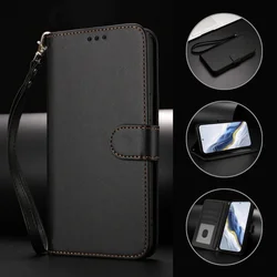 Premium PU Leather Flip Wallet Case with Card Holder - Pixel 5 XL (Black)