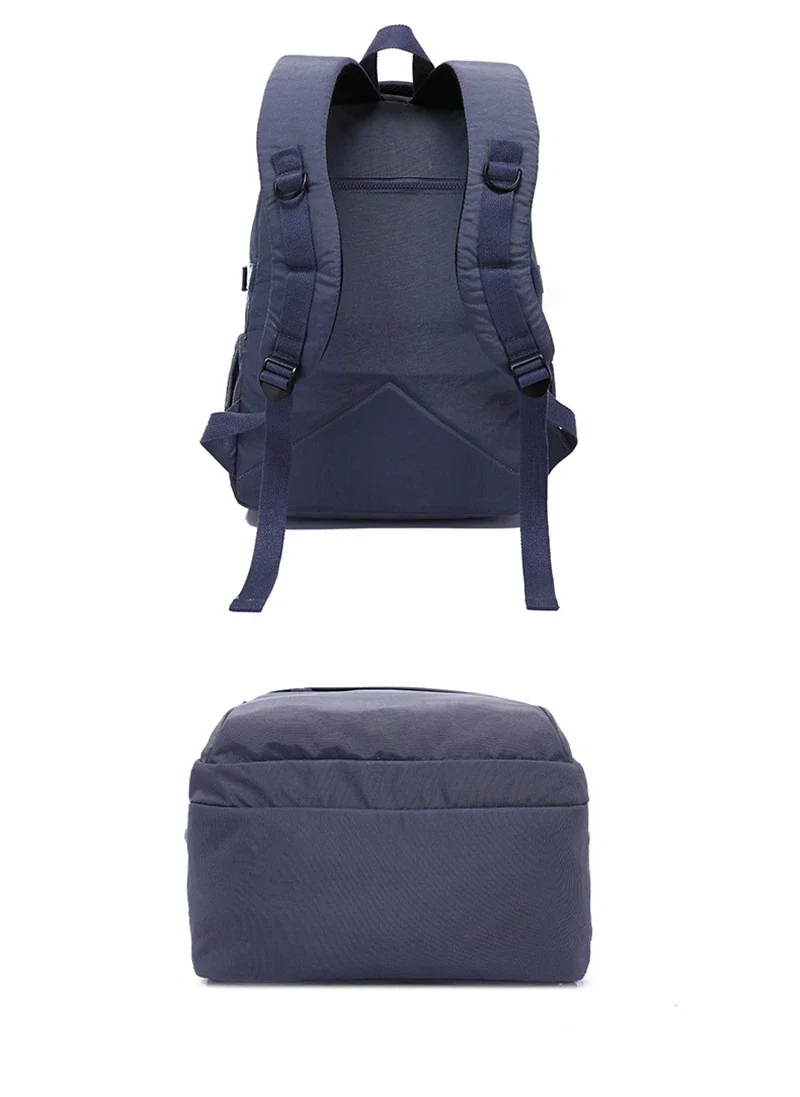 TEGAOTE Nylon A4 Waterproof Women Men School Backpack 15.6'' 14'' Laptop Lightweight Travel Bag Blue Green Black Red Pink M2303 5