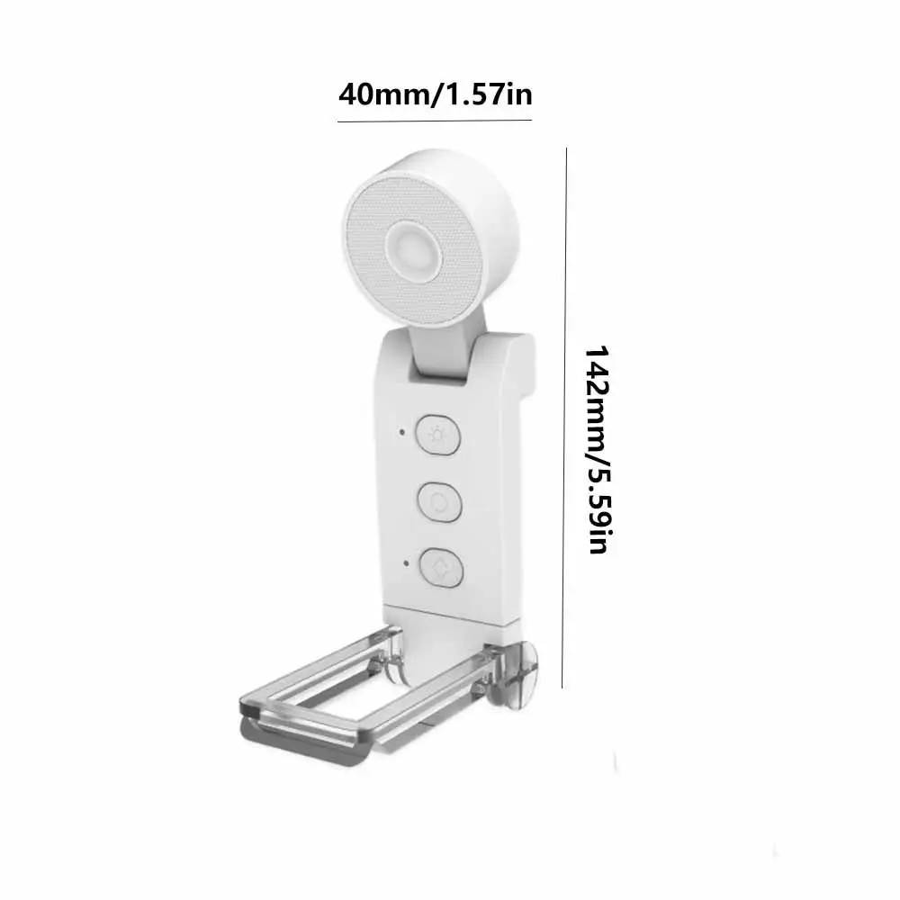 5 Colors LED Book Lights Clip-on/Stand 6 Levels Brightness Night Light Eye Protection USB Rechargeable Reading Lamp Night Use