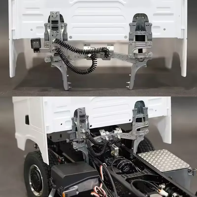 1:14 Scaleclub Modell-Simulations-Frontschnallen-Aufhängungssystem für Tamiya RC Muldenkipper für SCANIA 770S 6X4 56368 8X4 56371 Fahrzeug – Detail 6