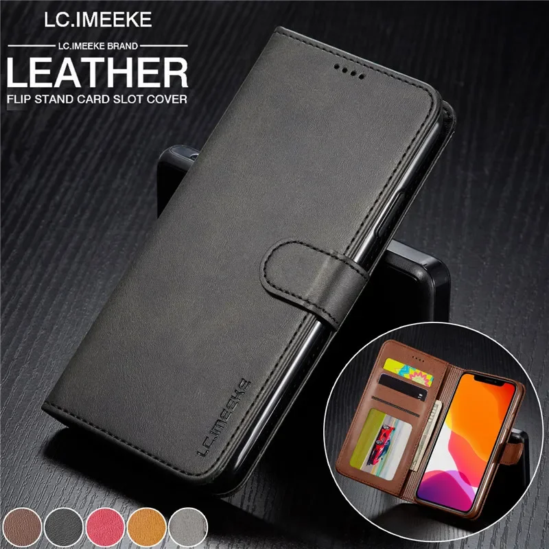 Retro Flip Leather Phone Case for iPhone 14 Pro Max 13 12 11 XS X