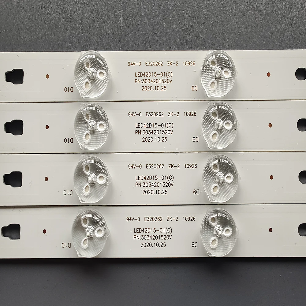 Tira Conduzida da Luz de Fundo 15 Lâmpada para Jvc 42 Led42d1501 c 3034202320v Lt42c571 Lt-42c550 V420hj2-p01 V420dk1-qs1 V420hj2-pe1 Peças - Imagem 5
