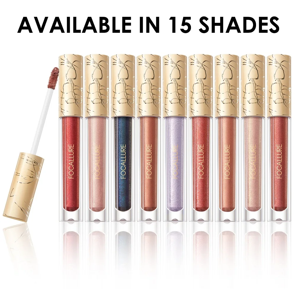 15-Color Glitter Liquid Lipstick Set 5