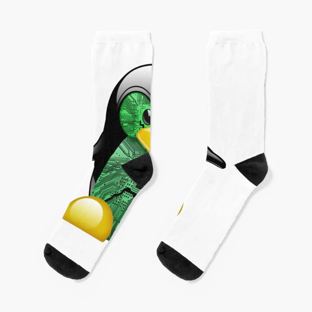 arch linux classic t-shirt Socks winter compression Socks For Men Women's